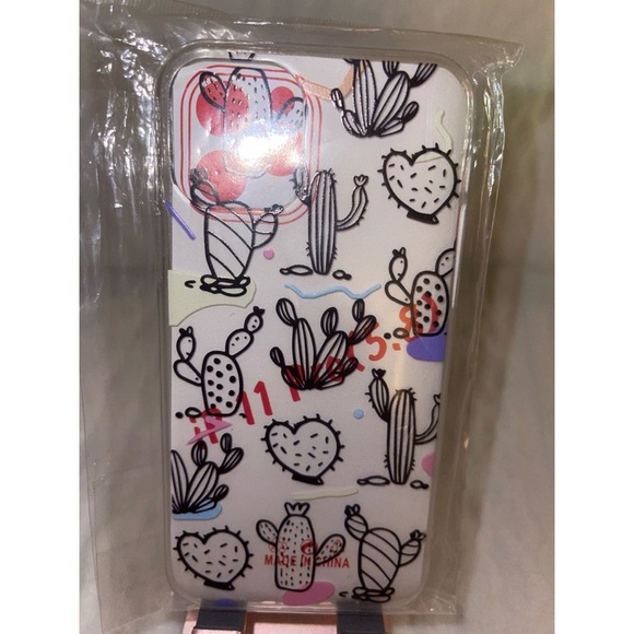Black & White Cactus iPhone 11 Pro Case🌵 - Picture 15 of 17
